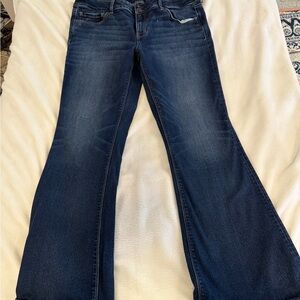 American Eagle Outfitters Dark Blue Flare Jeans
